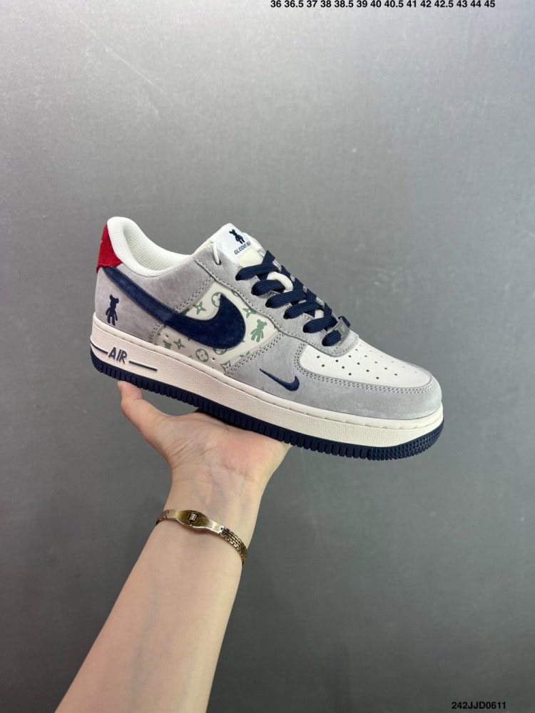 【AT8925】ナイキ エアフォース 1 07 Low ローカットスニーカー – ストリートファッションの永遠の魅力を表現 | Louis Vuitton x Nike
