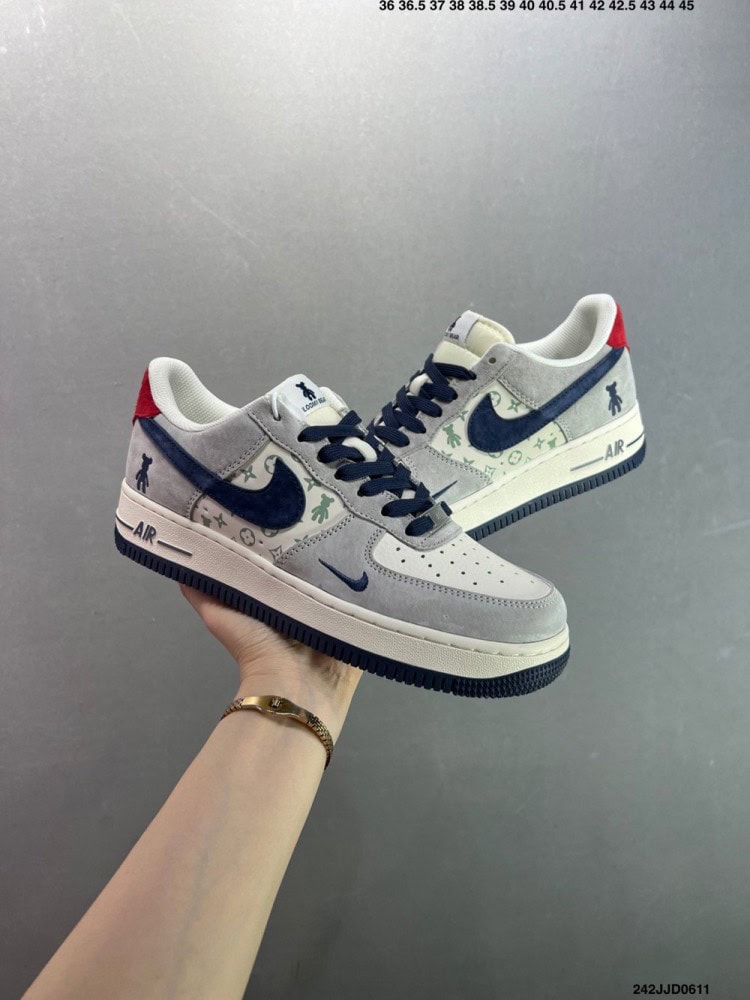 【AT8925】ナイキ エアフォース 1 07 Low ローカットスニーカー – ストリートファッションの永遠の魅力を表現 | Louis Vuitton x Nike