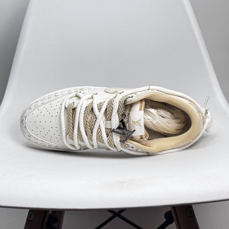 【AT8951】ナイキ ダンク ロー カスタム工芸 ストリートファッション革靴 | Nike x Louis Vuitton