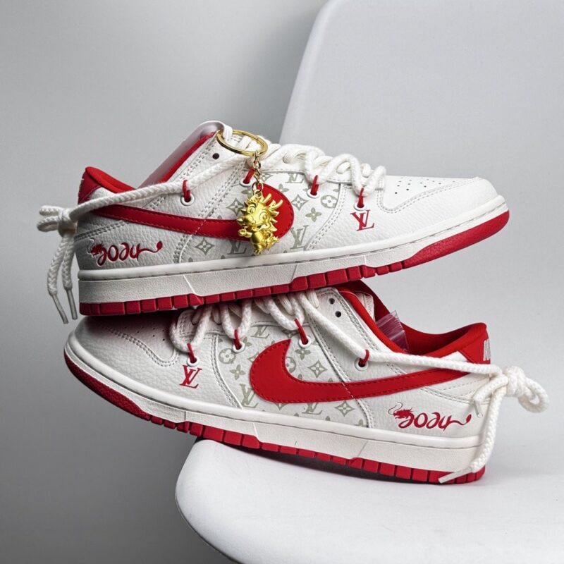 【AT8952】ナイキ×ルイ・ヴィトン ダンクロー スニーカーカスタム版 | Nike x Louis Vuitton