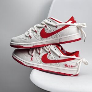 【AT8952】ナイキ×ルイ・ヴィトン ダンクロー スニーカーカスタム版 | Nike x Louis Vuitton