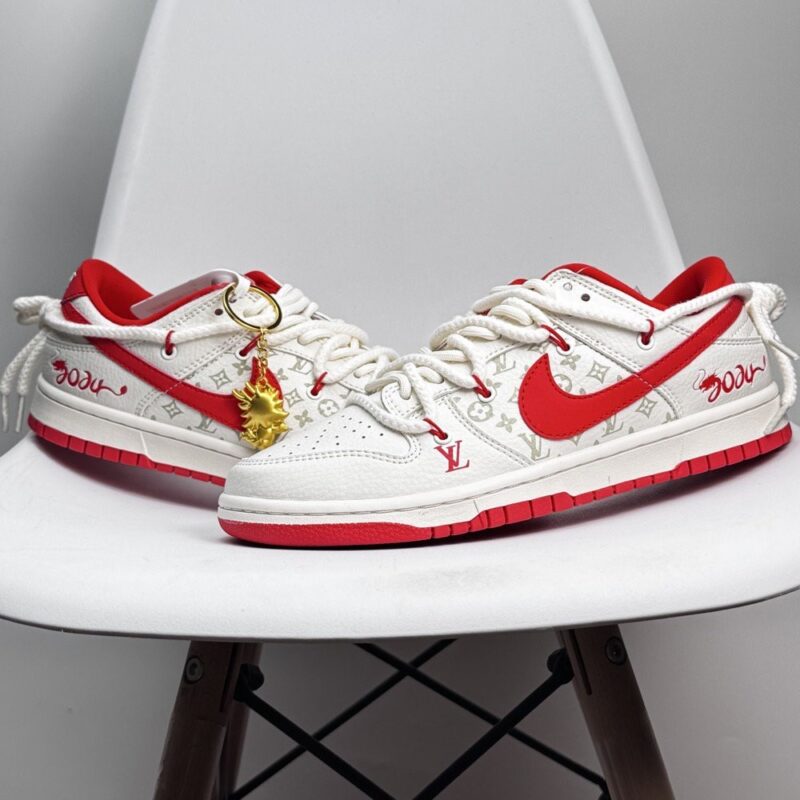 【AT8952】ナイキ×ルイ・ヴィトン ダンクロー スニーカーカスタム版 | Nike x Louis Vuitton