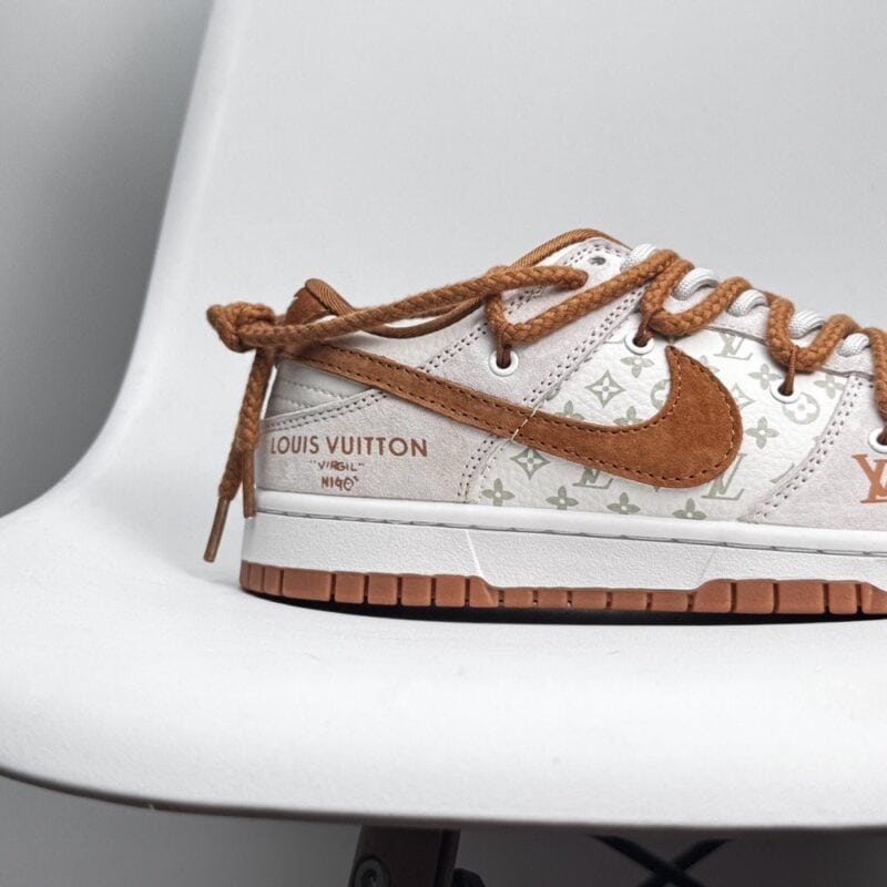 【AT8954】ナイキ x ルイ・ヴィトン コラボ Dunk Low スニーカー | LV x Nike