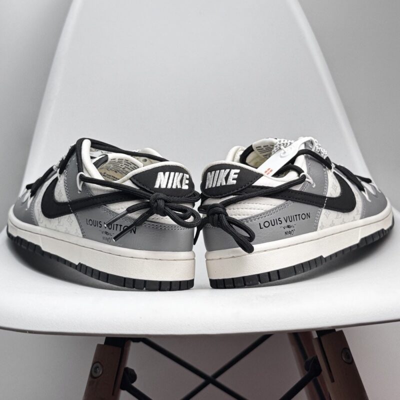 【AT8955】ナイキ×ルイ・ヴィトンコラボDunk Lowカスタムバージョン - ストリートファッションと高級感の融合 | Nike Dunk