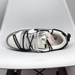 【AT8955】ナイキ×ルイ・ヴィトンコラボDunk Lowカスタムバージョン - ストリートファッションと高級感の融合 | Nike Dunk
