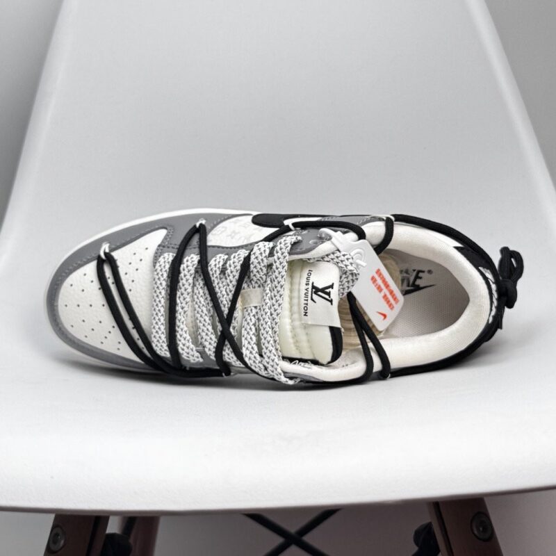 【AT8955】ナイキ×ルイ・ヴィトンコラボDunk Lowカスタムバージョン - ストリートファッションと高級感の融合 | Nike Dunk