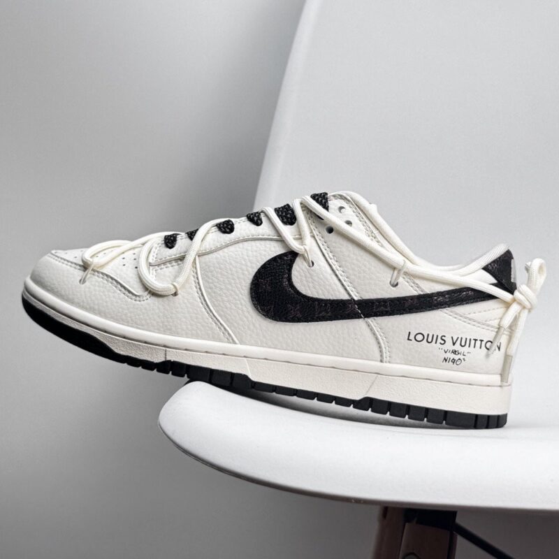 【AT8956】ナイキxルイ・ヴィトン コラボ Dunk Low スニーカー | Louis Vuitton x Nike