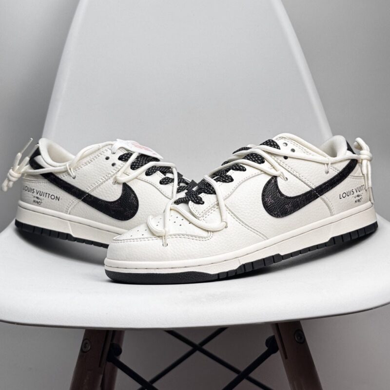 【AT8956】ナイキxルイ・ヴィトン コラボ Dunk Low スニーカー | Louis Vuitton x Nike