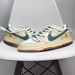 【AT8958】ナイキダンクローレトロカスタムバージョン - クラシックなストリートスタイルとモダンな工芸の融合 | LV x Nike