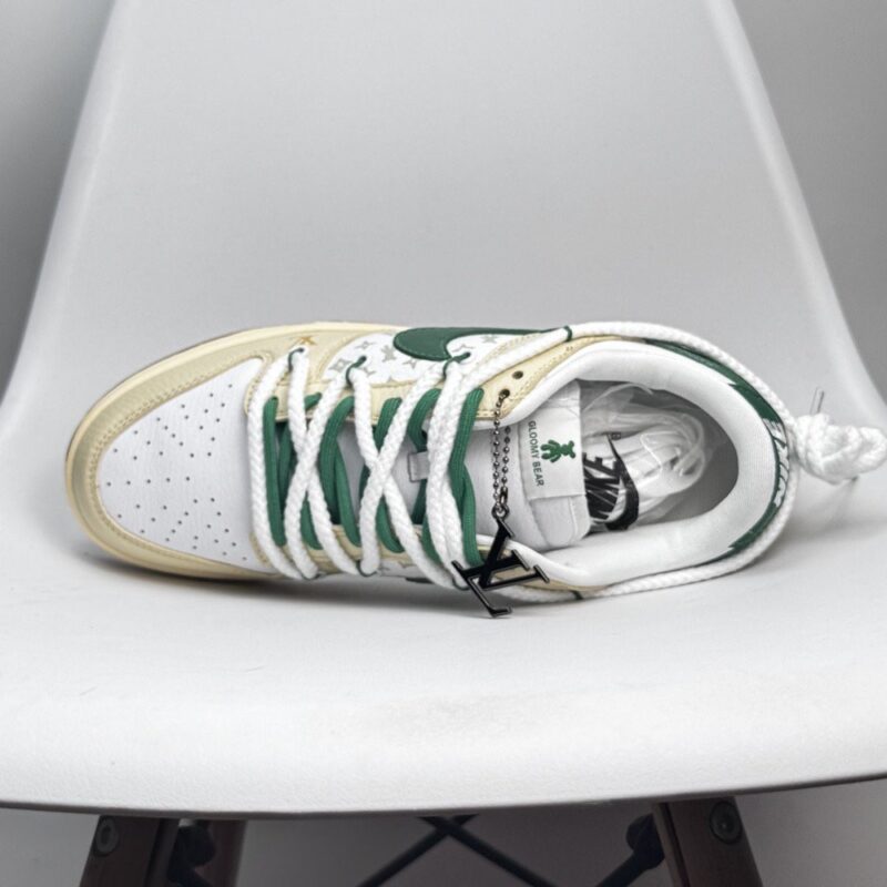 【AT8958】ナイキダンクローレトロカスタムバージョン - クラシックなストリートスタイルとモダンな工芸の融合 | LV x Nike