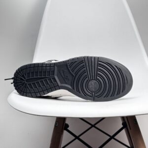 【AT8959】Nike Dunk Low ハイエンド カスタムスニーカー 黒と白のコントラストデザイン 高品質レザー | Nike Dunk