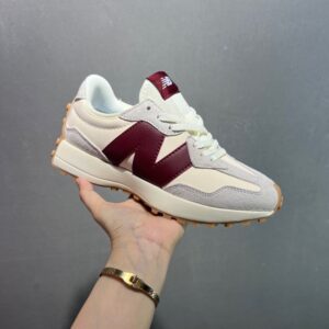 【AT8967】New Balance MS327シリーズウィメンズランニングシューズ- スエード＆メッシュ素材、レトロスタイルデザイン | New Balance