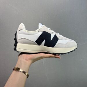 【AT8971】ニューバランス New Balance MS327レトロスニーカー グレー/ホワイトカラー 耐久性と履き心地に優れたカジュアルシューズ | New Balance