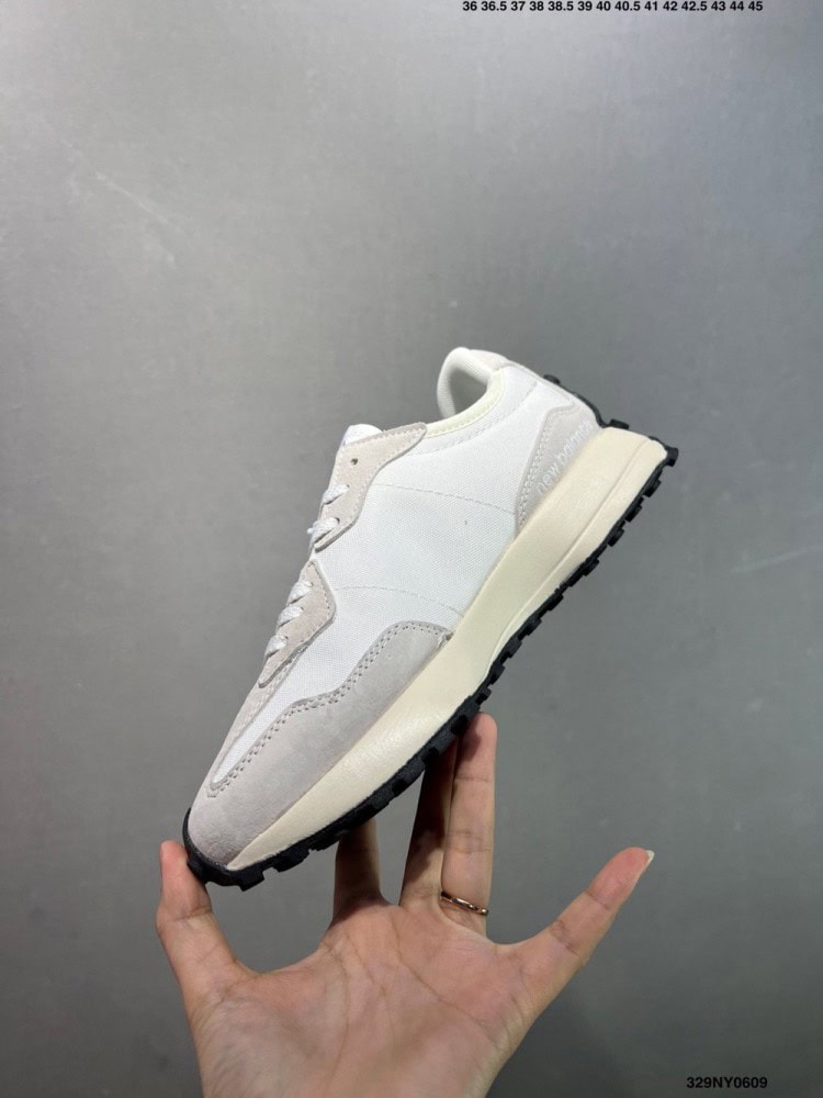 【AT8971】ニューバランス New Balance MS327レトロスニーカー グレー/ホワイトカラー 耐久性と履き心地に優れたカジュアルシューズ | New Balance
