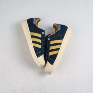 【AT8977】アディダスオリジナルススーパースター青白ゴールドスニーカー | Adidas Superstar