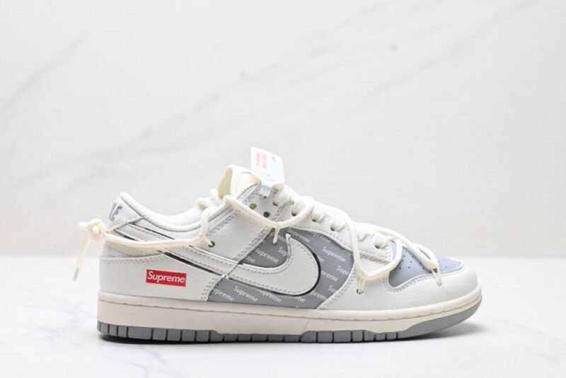 【AT8978】ナイキ x シュプリーム最新コラボダンクロー厳選レザースニーカー独自デザイン | Supreme Nike