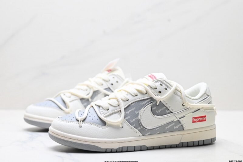【AT8978】ナイキ x シュプリーム最新コラボダンクロー厳選レザースニーカー独自デザイン | Supreme Nike
