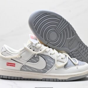【AT8978】ナイキ x シュプリーム最新コラボダンクロー厳選レザースニーカー独自デザイン | Supreme Nike
