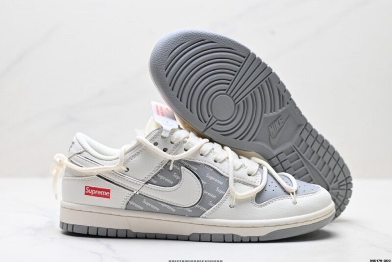 【AT8978】ナイキ x シュプリーム最新コラボダンクロー厳選レザースニーカー独自デザイン | Supreme Nike