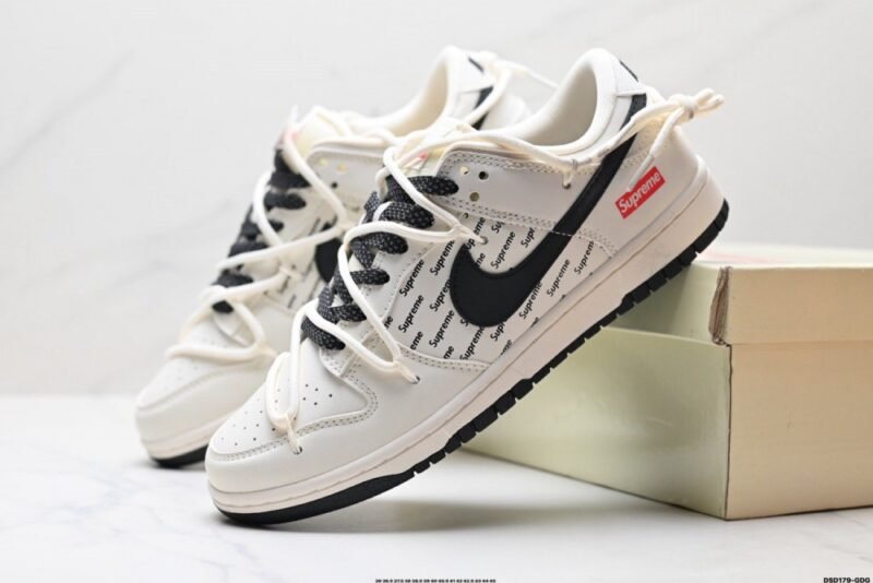 【AT8979】Nike Dunk Low Retro スポーツシューズ - 高品質レザー素材と洗練されたデザイン | Supreme Nike