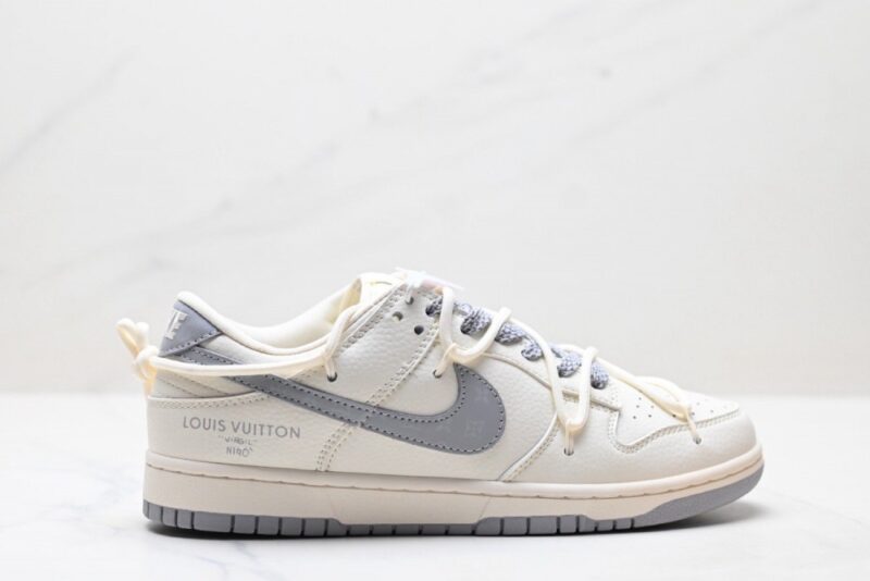 【AT8984】Nike x Louis VuittonコラボDunk Lowカスタムスニーカー | Nike x Louis Vuitton