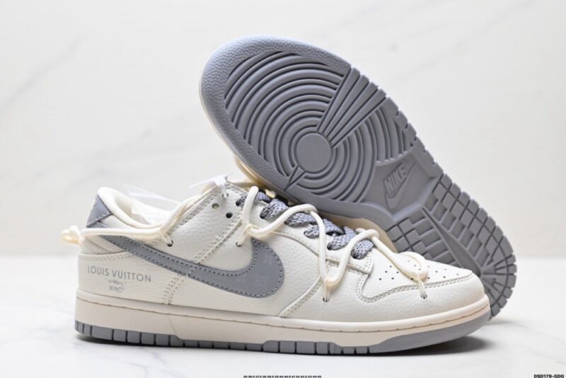【AT8984】Nike x Louis VuittonコラボDunk Lowカスタムスニーカー | Nike x Louis Vuitton