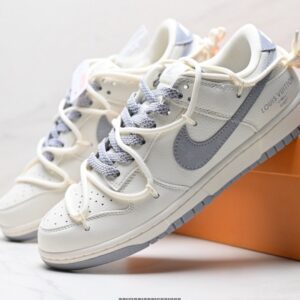 【AT8984】Nike x Louis VuittonコラボDunk Lowカスタムスニーカー | Nike x Louis Vuitton