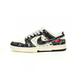 【AT8986】Louis Vuitton x Nike SB Dunk Low コラボ スニーカー - 贅沢ストリートファッション | Nike x Louis Vuitton