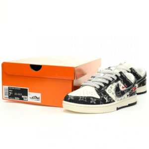【AT8986】Louis Vuitton x Nike SB Dunk Low コラボ スニーカー - 贅沢ストリートファッション | Nike x Louis Vuitton