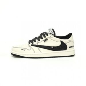 【AT8987】ナイキ×リーバイス×トラビス・スコット Air Jordan 1 Low スニーカー | Nike x Travis Scott