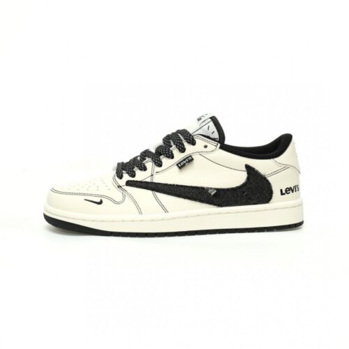 【AT8987】ナイキ×リーバイス×トラビス・スコット Air Jordan 1 Low スニーカー | Nike x Travis Scott