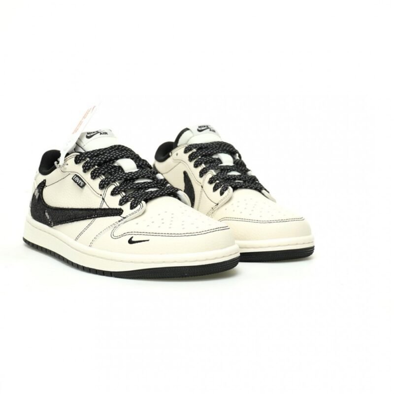 【AT8987】ナイキ×リーバイス×トラビス・スコット Air Jordan 1 Low スニーカー | Nike x Travis Scott