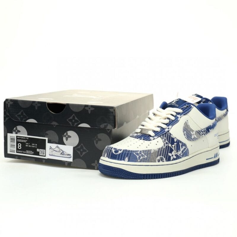 【AT8989】ルイ・ヴィトン x ナイキ Air Force 1 コラボシューズ - ストリートカルチャーと贅沢の完璧な融合 | Louis Vuitton x Nike