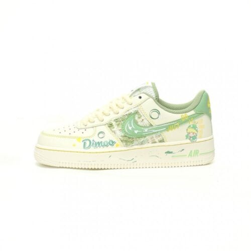 【AT8990】ナイキAir Force 1 Low シャネル風グラフィティデザイン カジュアルなアートスニーカー | Nike Air Force 1