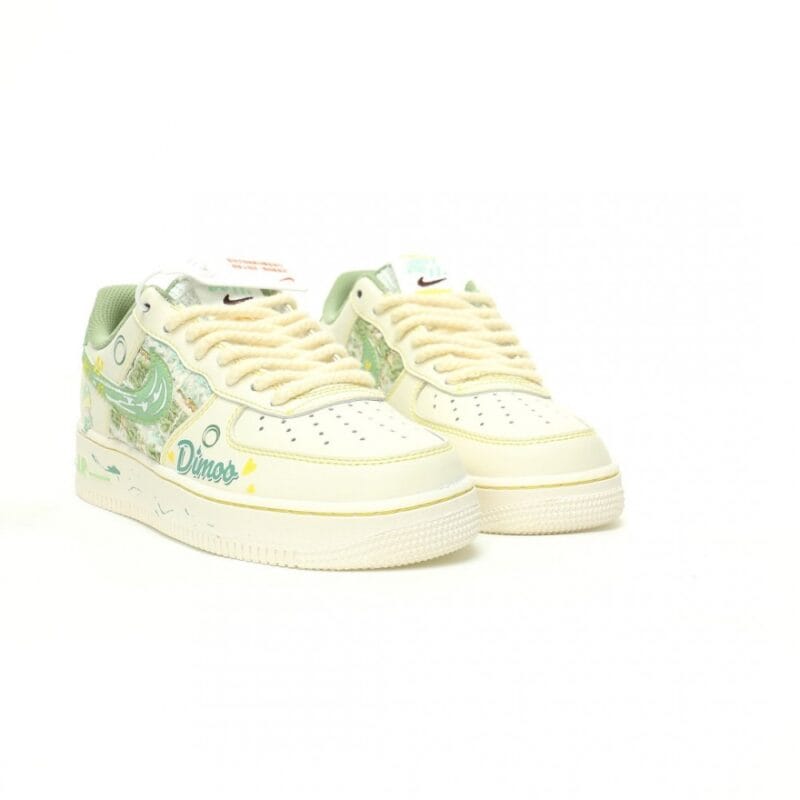 【AT8990】ナイキAir Force 1 Low シャネル風グラフィティデザイン カジュアルなアートスニーカー | Nike Air Force 1