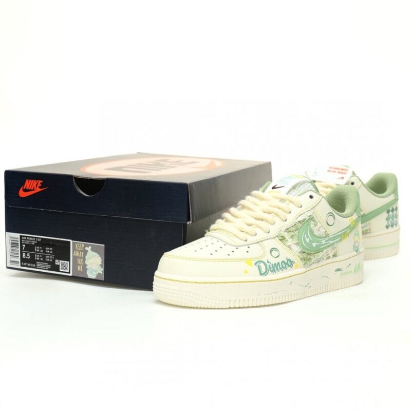 【AT8990】ナイキAir Force 1 Low シャネル風グラフィティデザイン カジュアルなアートスニーカー | Nike Air Force 1