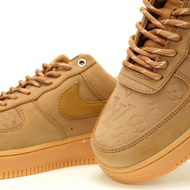 【AT9009】ルイ・ヴィトン x ナイキ Air Force 1 コラボスニーカー | Louis Vuitton x Nike