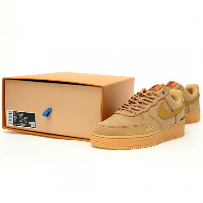 【AT9009】ルイ・ヴィトン x ナイキ Air Force 1 コラボスニーカー | Louis Vuitton x Nike