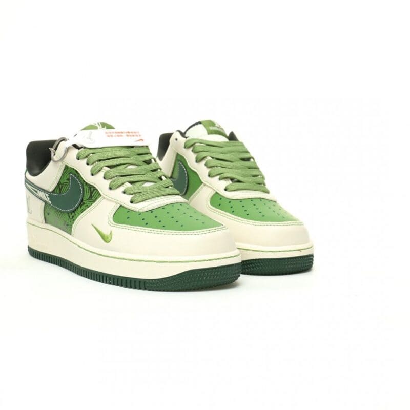 【AT9011】ルイ・ヴィトン x ナイキ Air Force 1コラボレーションスニーカー - ストリートファッションの究極の融合 | Nike x Louis Vuitton