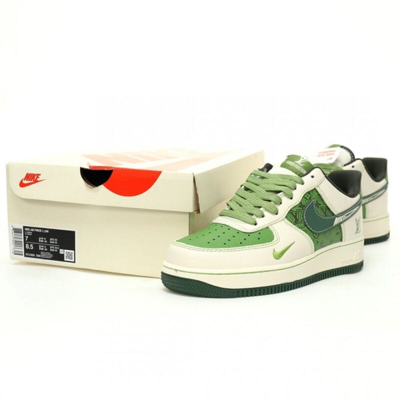【AT9011】ルイ・ヴィトン x ナイキ Air Force 1コラボレーションスニーカー - ストリートファッションの究極の融合 | Nike x Louis Vuitton