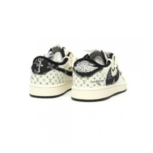 【AT9019】ルイ・ヴィトン×トラビス・スコット×ナイキ エアジョーダン1 ローカットスニーカー | Nike x Louis Vuitton
