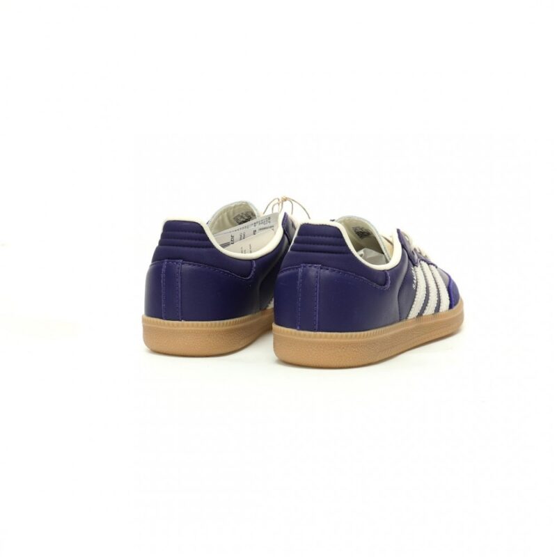 【AT9033】アディダス オリジナルス Samba OGシリーズ: カレッジパープルのキャッシュレザー スニーカー | adidas