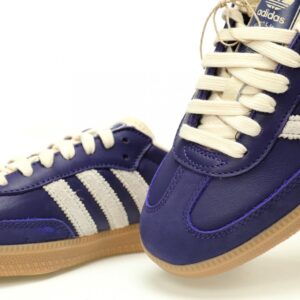 【AT9033】アディダス オリジナルス Samba OGシリーズ: カレッジパープルのキャッシュレザー スニーカー | adidas