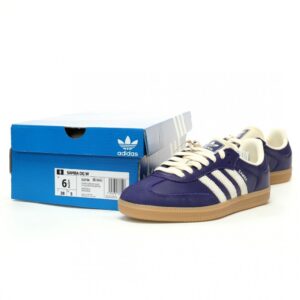 【AT9033】アディダス オリジナルス Samba OGシリーズ: カレッジパープルのキャッシュレザー スニーカー | adidas