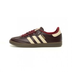 【AT9034】アディダスオリジナルスサンバOG ダークレッドトフィーソール ストリートファッション シューズ | Adidas Originals