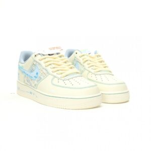 【AT9042】ナイキ Air Force 1 '07 Low スニーカー | シャネル風グラフィティカラー | ストリートファッション | Nike x Air Force 1