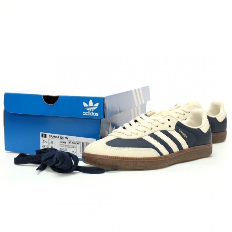 【AT9055】アディダス(Adidas) トレフォイルシリーズ Samba OG ナイトインディゴ スポーツシューズ | Adidas