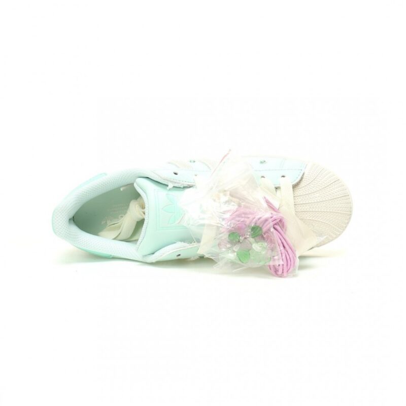 【AT9063】アディダス・オリジナルス スーパースター シェルトゥミントグリーンスニーカー | Adidas Superstar