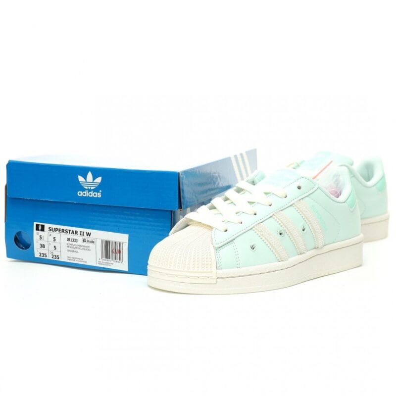 【AT9063】アディダス・オリジナルス スーパースター シェルトゥミントグリーンスニーカー | Adidas Superstar