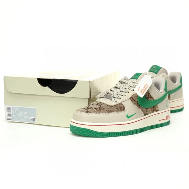 【AT9066】Nike x GucciコラボAir Force 1 Low - 高級美学とスポーツ遺伝子の融合 | Gucci x Nike